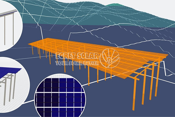 Egret Solar ช่วยเพิ่มตัวติดตามเครื่องมือภูมิประเทศสำหรับการวางแผน PV ขนาดใหญ่