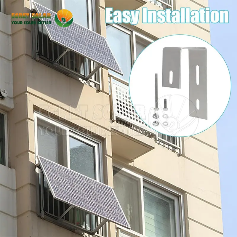Square Photovoltaic Support Balcony